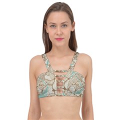 Mapart Dubai Map Cage Up Bikini Top