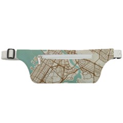 Mapart Dubai Map Active Waist Bag by Proyonanggan