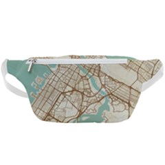 Mapart Dubai Map Waist Bag  by Proyonanggan