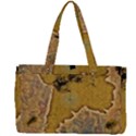 Vintage Map Of The World Continent Canvas Work Bag View2