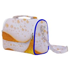 Beer Foam Texture Macro Liquid Bubble Satchel Shoulder Bag