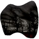 Grave Yard Dark Fantasy Trees Velour Head Support Cushion View4