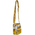 Light Beer Texture Foam Drink In A Glass Shoulder Strap Belt Bag View1