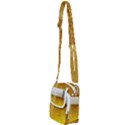 Light Beer Texture Foam Drink In A Glass Shoulder Strap Belt Bag View2