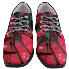 Coronavirus Corona Virus Women Heeled Oxford Shoes by Cemarart