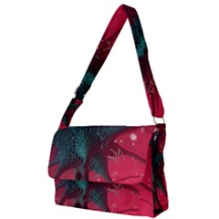 Coronavirus Corona Virus Full Print Messenger Bag (l) by Cemarart