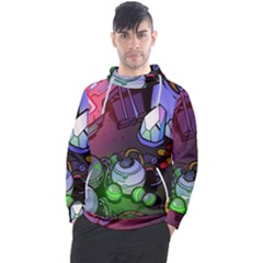 Graffiti Corazones Kingdom Saga Super Men s Pullover Hoodie by Cemarart