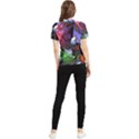 Graffiti Corazones Kingdom Saga Super Women s Short Sleeve Rash Guard View2