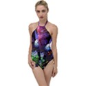 Graffiti Corazones Kingdom Saga Super Go with the Flow One Piece Swimsuit View1