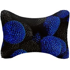 Raspberry One Edge Seat Head Rest Cushion by Cemarart