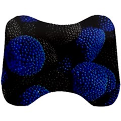 Raspberry One Edge Head Support Cushion by Cemarart