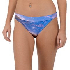 Earth Blue Galaxy Sky Space Band Bikini Bottoms by Cemarart