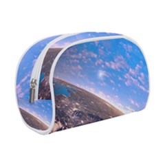 Earth Blue Galaxy Sky Space Make Up Case (small) by Cemarart