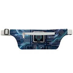 Circuit Board Motherboard Active Waist Bag by Cemarart