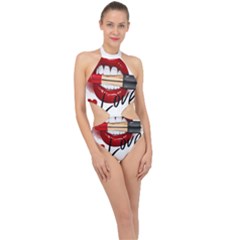 Adobe Express 20220717 1721280 9235749027681339 Fashion-printed-clothing-accessories (1) Halter Side Cut Swimsuit by sunkissedallure