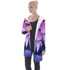 Headphones Sound Audio Music Radio Longline Hooded Cardigan by Hannah976