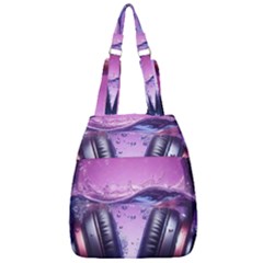 Headphones Sound Audio Music Radio Center Zip Backpack by Hannah976