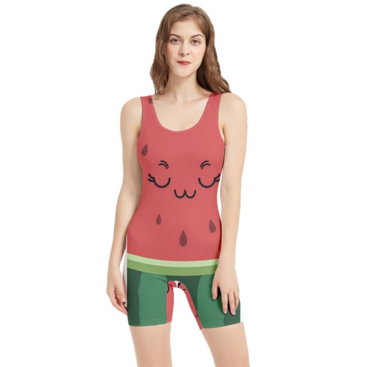 Watermelon Lock Love Women s Wrestling Singlet