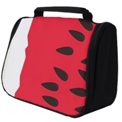 Watermelon Black Green Melon Red Full Print Travel Pouch (big)