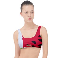 Watermelon Black Green Melon Red The Little Details Bikini Top by Cemarart