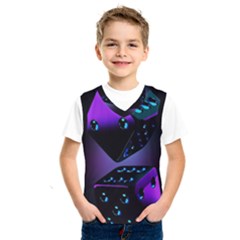 3d Love Ludo Game Kids  Basketball Tank Top by Cemarart