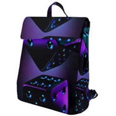 3d Love Ludo Game Flap Top Backpack by Cemarart