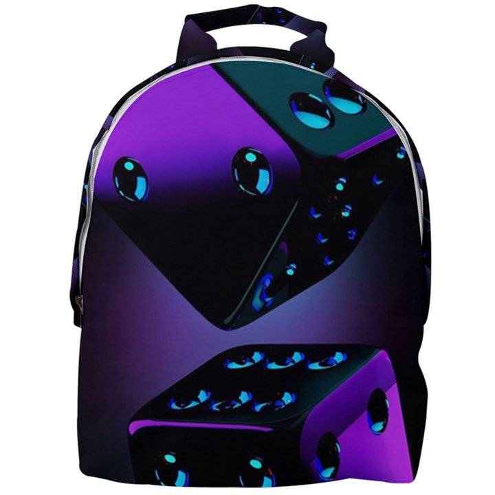 3d Love Ludo Game Mini Full Print Backpack