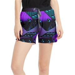 3d Love Ludo Game Women s Runner Shorts by Cemarart