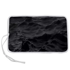 Black Sea Minimalist Dark Aesthetics Vaporwave Pen Storage Case (s) by Cemarart