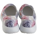 Pastel Rose Flower Blue Pink White Women s Lightweight Slip Ons View4