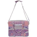 Ramen Kawaii Aesthetic Pink Cross Body Office Bag View3