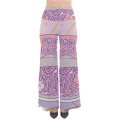 Ramen Kawaii Aesthetic Pink So Vintage Palazzo Pants by Cemarart