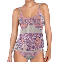 Ramen Kawaii Aesthetic Pink Tankini Set by Cemarart