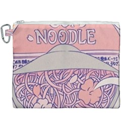 Ramen Kawaii Aesthetic Pink Canvas Cosmetic Bag (xxxl) by Cemarart