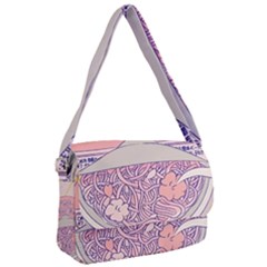 Ramen Kawaii Aesthetic Pink Courier Bag by Cemarart