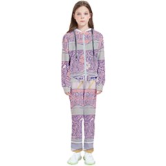 Ramen Kawaii Aesthetic Pink Kids  Tracksuit by Cemarart