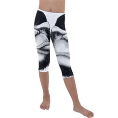 Png Huod Kids  Lightweight Velour Capri Leggings 