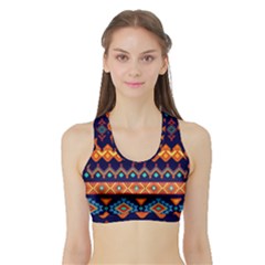 L5k62knmb81t3p2hgkotae5os5 Sports Bra With Border by saad11