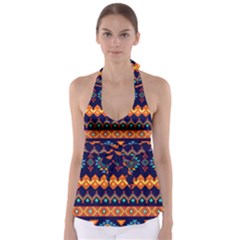 L5k62knmb81t3p2hgkotae5os5 Tie Back Tankini Top by saad11