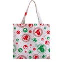 Christmas-texture-mapping-pattern-christmas-pattern-1bb24435f024a2a0b338c323e4cb4c29 Zipper Grocery Tote Bag View1