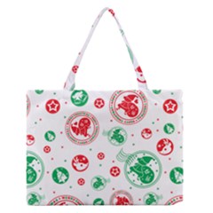 Christmas-texture-mapping-pattern-christmas-pattern-1bb24435f024a2a0b338c323e4cb4c29 Zipper Medium Tote Bag by saad11