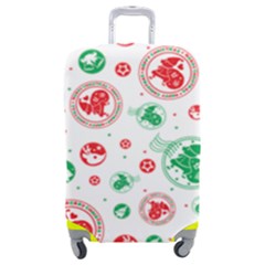 Christmas-texture-mapping-pattern-christmas-pattern-1bb24435f024a2a0b338c323e4cb4c29 Luggage Cover (medium) by saad11