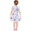 Snowflake-icon-vector-christmas-seamless-background-531ed32d02319f9f1bce1dc6587194eb Kids  Tunic Dress View2