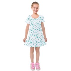 Cartoon-stars-pictures-basemap-ae0c014bb4b03de3e34b4954f53b07a1 Kids  Short Sleeve Velvet Dress