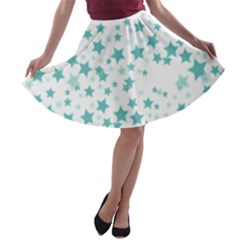 Cartoon-stars-pictures-basemap-ae0c014bb4b03de3e34b4954f53b07a1 A-line Skater Skirt by saad11