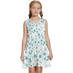 Cartoon-stars-pictures-basemap-ae0c014bb4b03de3e34b4954f53b07a1 Kids  Sleeveless Tiered Mini Dress by saad11