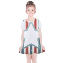 Star-decorative-embellishment-6aa070a89baeccaaaca156bbe13c325f Kids  Simple Cotton Dress