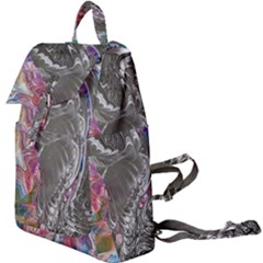 Wing On Abstract Delta Buckle Everyday Backpack by kaleidomarblingart