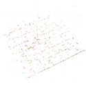 Wing on abstract delta Wooden Puzzle Square View1