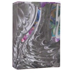 Wing On Abstract Delta Playing Cards Single Design (rectangle) With Custom Box by kaleidomarblingart